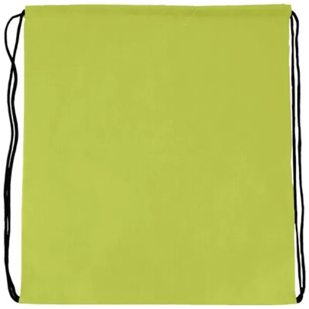  Drawstring bag light green