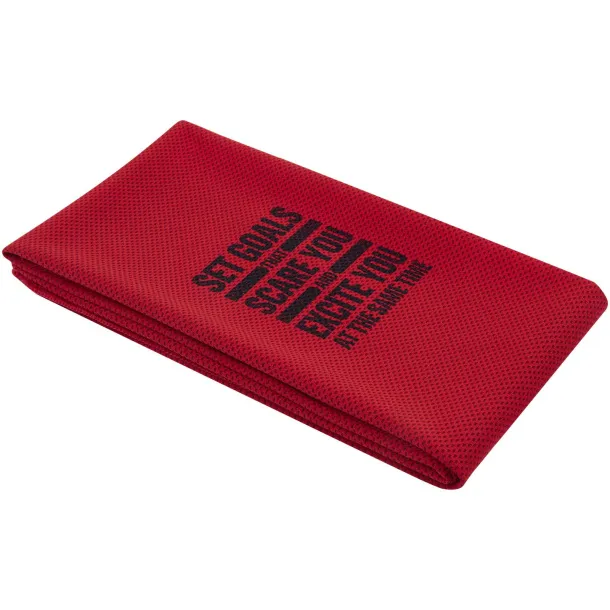 Althea sportski ručnik, 50x100 cm - 140 g/m² Crvena