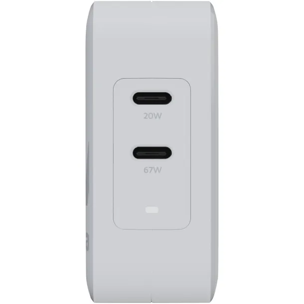 Xtorm XVC2067 GaN Ultra 67W putni punjač s USB-C PD kabelom od 100W - Xtorm Bijela