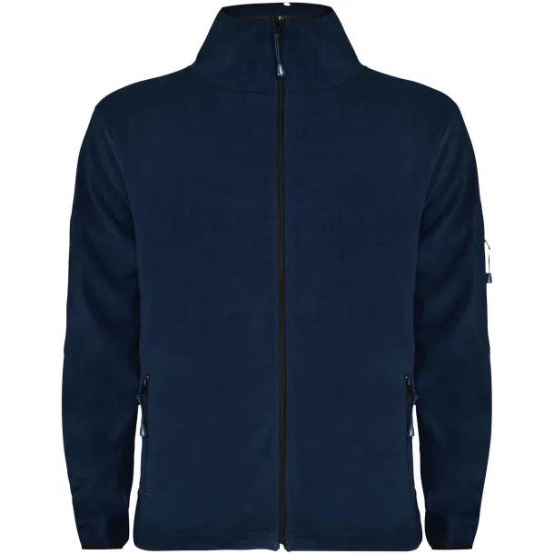Luciane muška flis jakna s patentnim zatvaračem - Roly Navy Blue