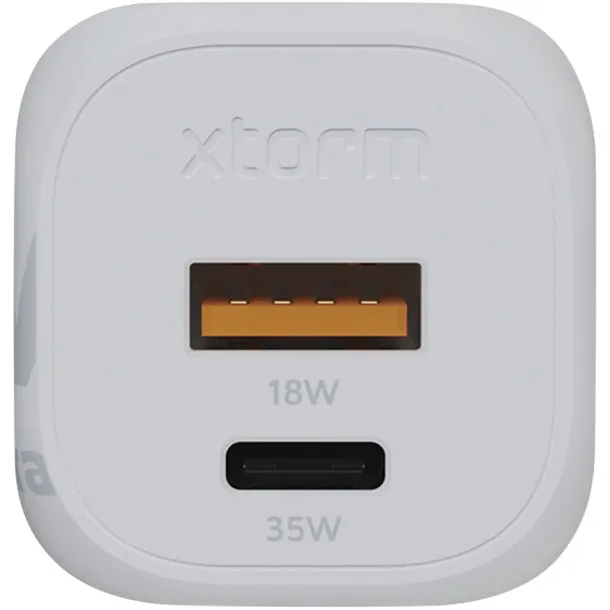 Xtorm XEC035 GaN² Ultra punjač za zidnu utičnicu 35W - Xtorm Bijela