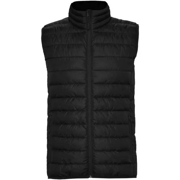 Oslo kids insulated bodywarmer - Roly Solid black