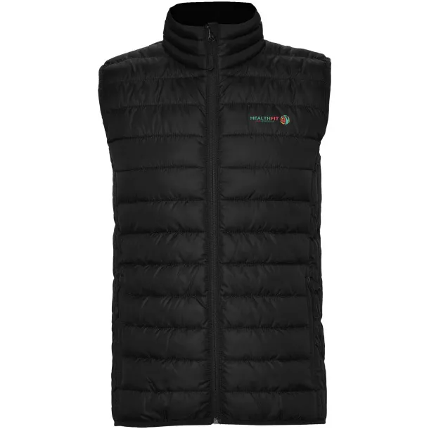 Oslo kids insulated bodywarmer - Roly Solid black