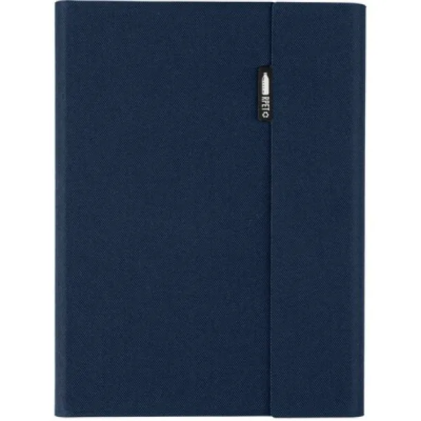  Conference folder approx. A5 RPET navy blue