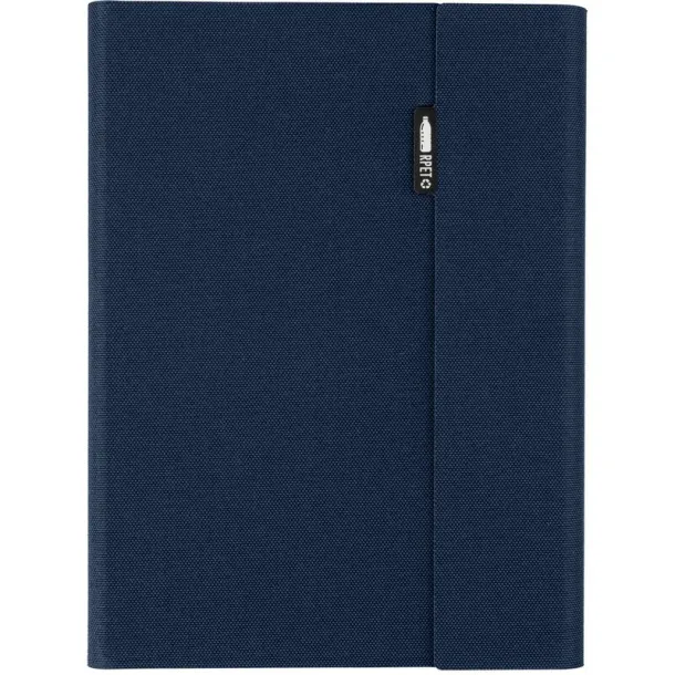  Conference folder approx. A5 RPET navy blue