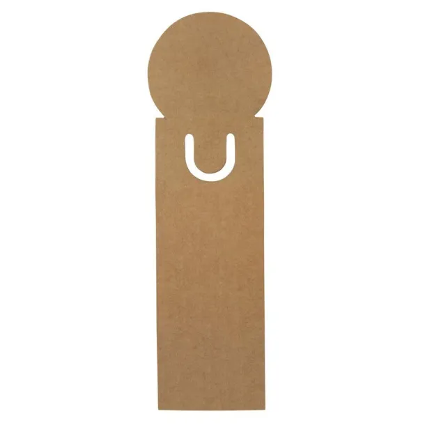  Set ljepljivih bilješki, bookmark, blokić, ravnalo brown