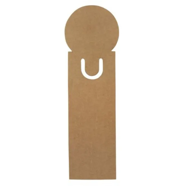  Set ljepljivih bilješki, bookmark, blokić, ravnalo brown
