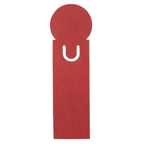  Set ljepljivih bilješki, bookmark, blokić, ravnalo Crvena