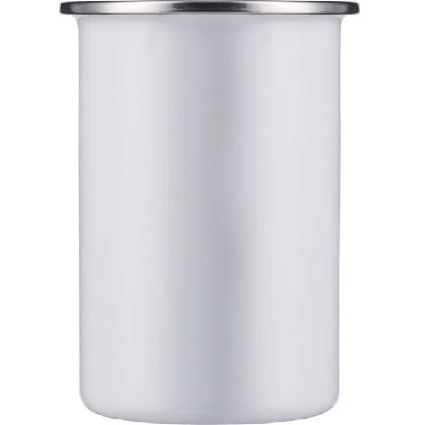  Emajlirana šalica, 550 ml Bijela