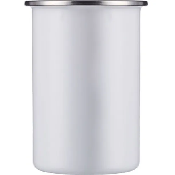  Enamel mug 550 ml white