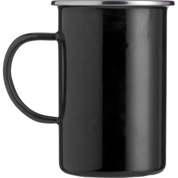  Enamel mug 550 ml black