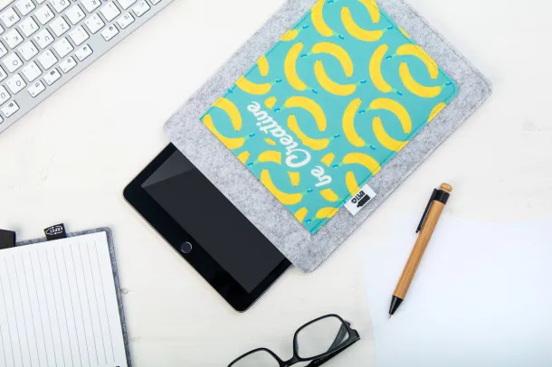 CreaFelt Tablet personalizirani držač tableta, 11" Bijela Siva