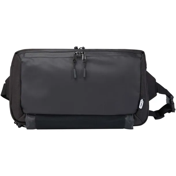 Roam GRS recycled modular sling bag Solid black