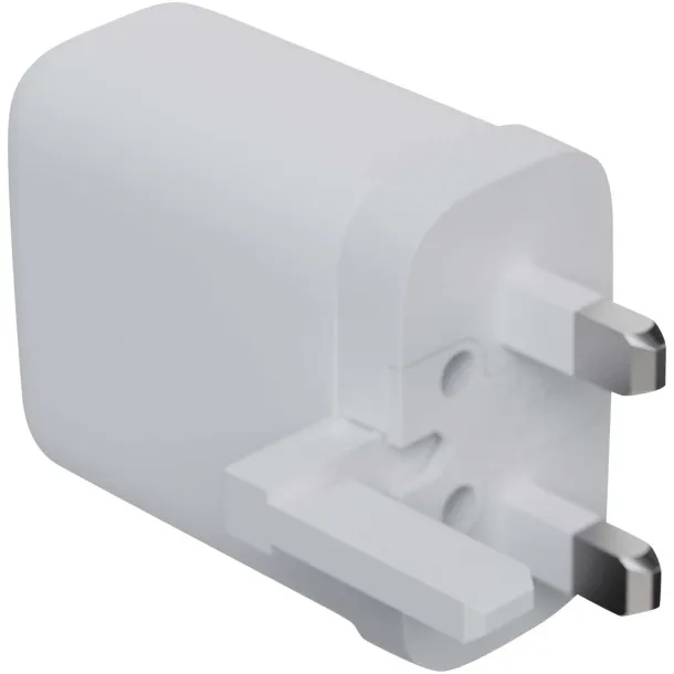 Xtorm XEC067G GaN² Ultra 67W punjač za zidnu utičnicu – UK utikač - Xtorm Bijela