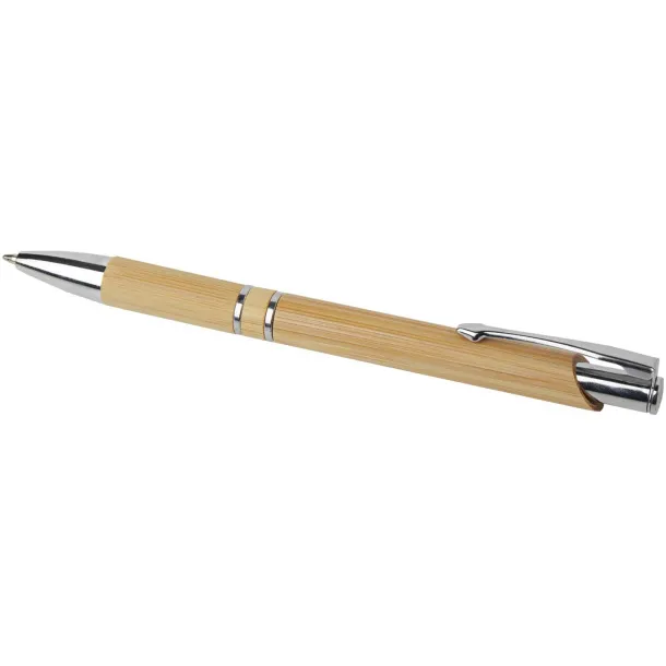 Wicker bamboo ballpoint pen (black ink) Natural