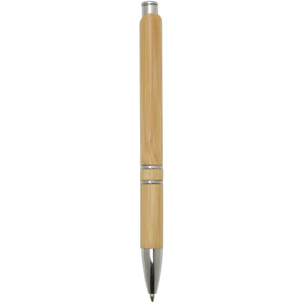 Wicker bamboo ballpoint pen (black ink) Natural