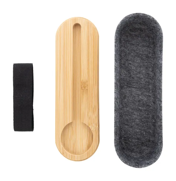 Decora RPET pen holder Grey Natural