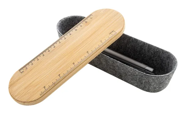 Decora RPET pen holder Grey Natural