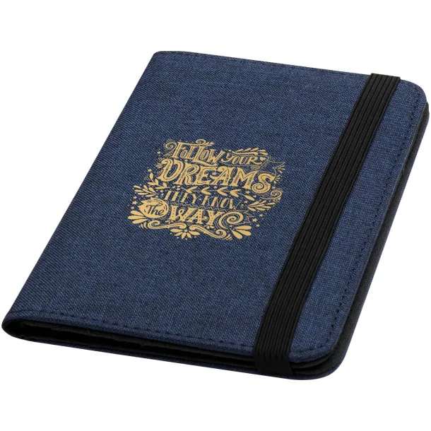 Ross GRS RPET RFID passport holder Navy Blue