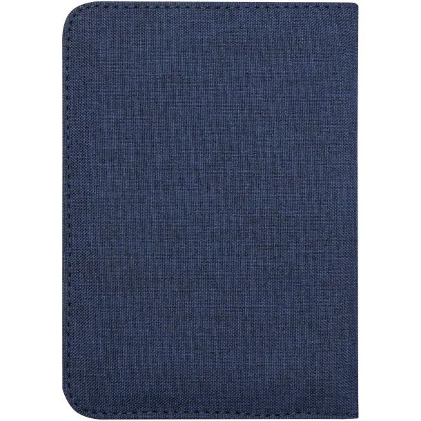 Ross GRS RPET RFID passport holder Navy Blue