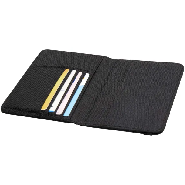 Ross GRS RPET RFID etui za putovnicu Heather Charcoal