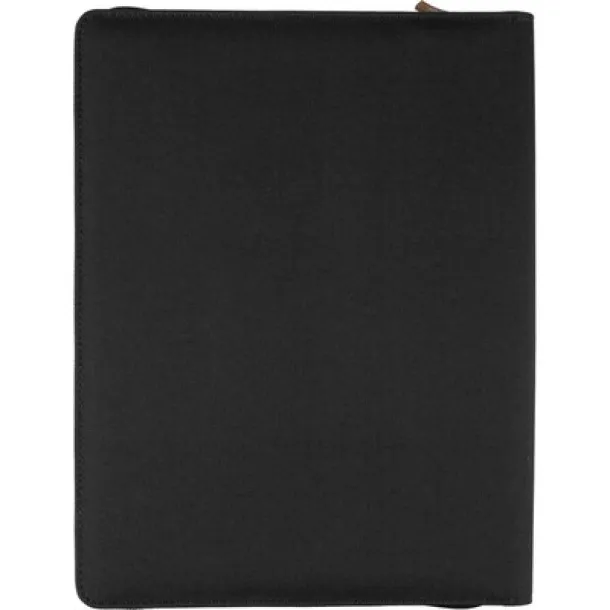  Conference folder approx. A4 RPET Crna