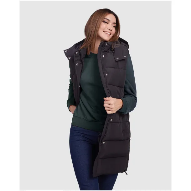 Reine women's insulated bodywarmer - Roly Solid black