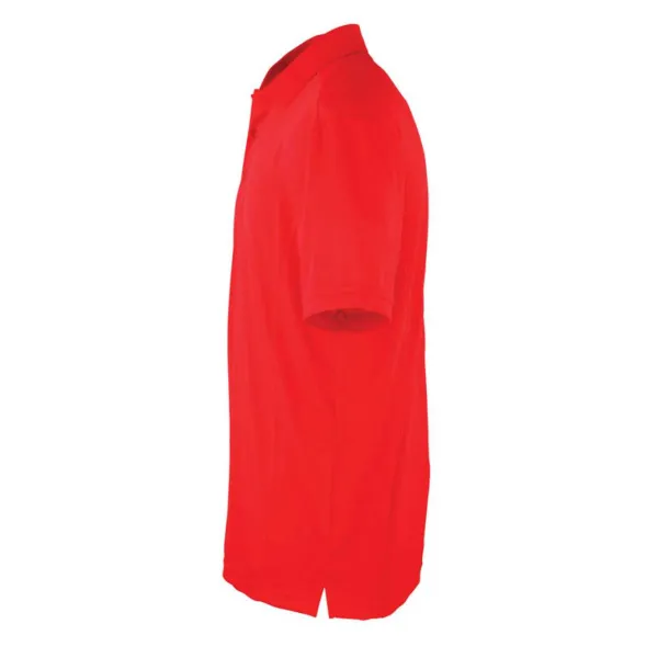  MEN’S COOLCHECKER PIQUE POLO - Premier Strawberry Red