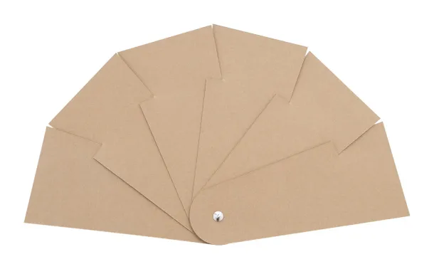 Folbreeze Eco custom hand fan Natural