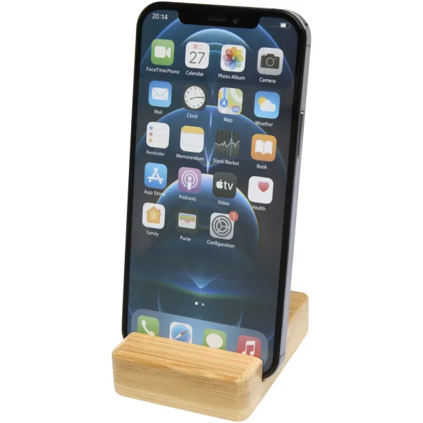 Ebla bamboo phone stand Wood