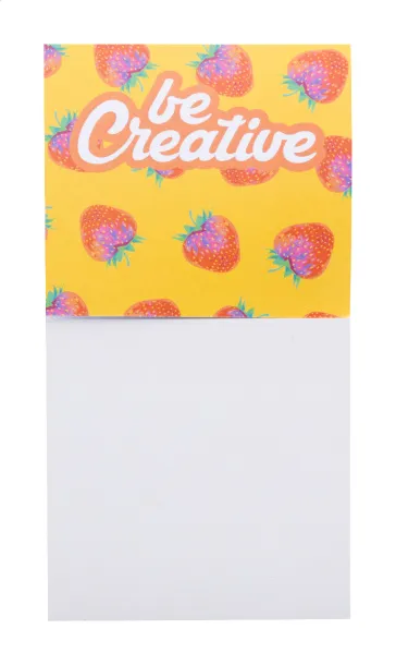 CreaStick Sign custom sticky notepad White