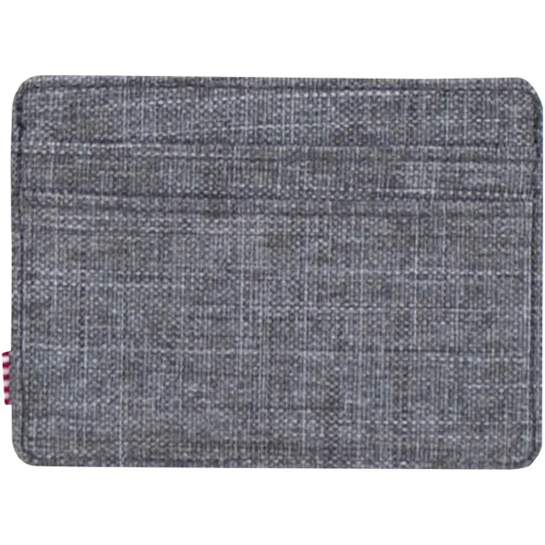 Herschel Charlie recycled RFID card holder - Herschel Heather grey