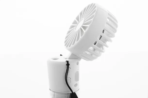 Misty rechargeable water spray fan White