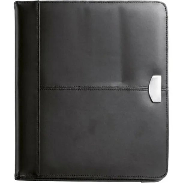  Conference folder A4 with notebook Crna