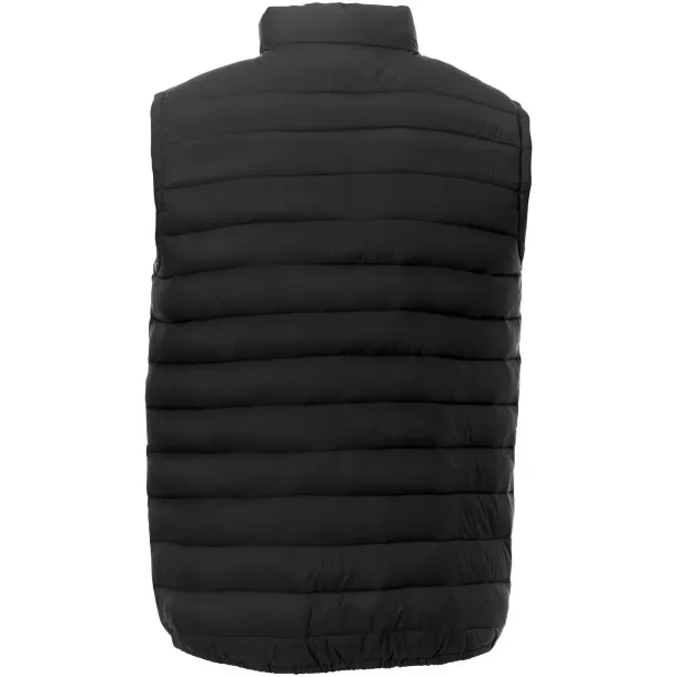 Pallas men's GRS recycled insulated bodywarmer - Elevate Solid black
