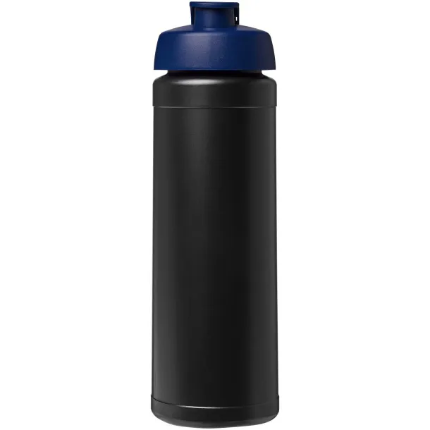 Baseline Rise 750 ml sport bottle with flip lid Solid black Blue