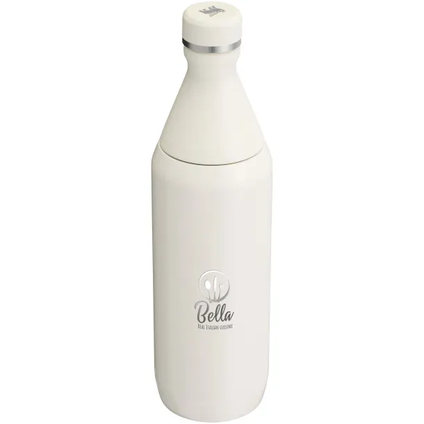 Stanley All Day Slim 600 ml water bottle - Stanley® Cream