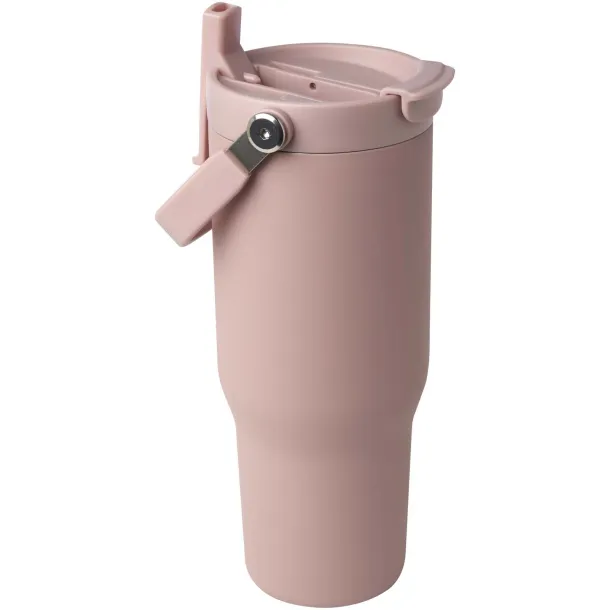 Bronx 900 ml RCS recycled stainless steel copper vacuum insulated tumbler with dual function lid Dusty Pink