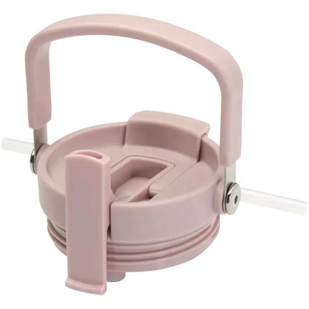 Bronx 900 ml RCS recycled stainless steel copper vacuum insulated tumbler with dual function lid Dusty Pink
