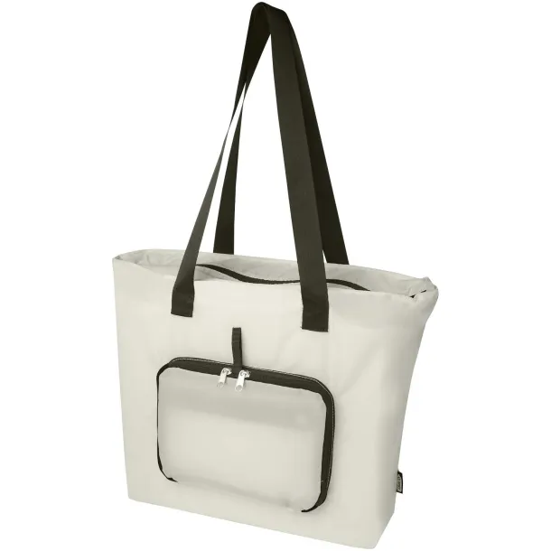 EcoFold RPET foldable tote bag 16L Sandstone