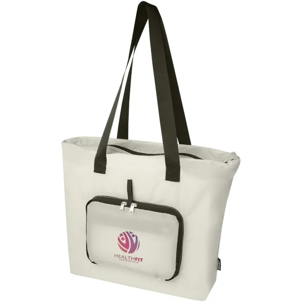 EcoFold RPET foldable tote bag 16L Sandstone