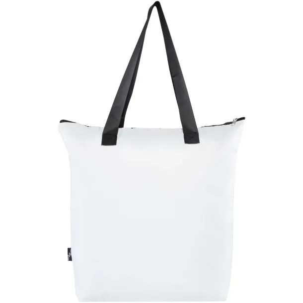 EcoFold RPET foldable tote cooler bag 15L White