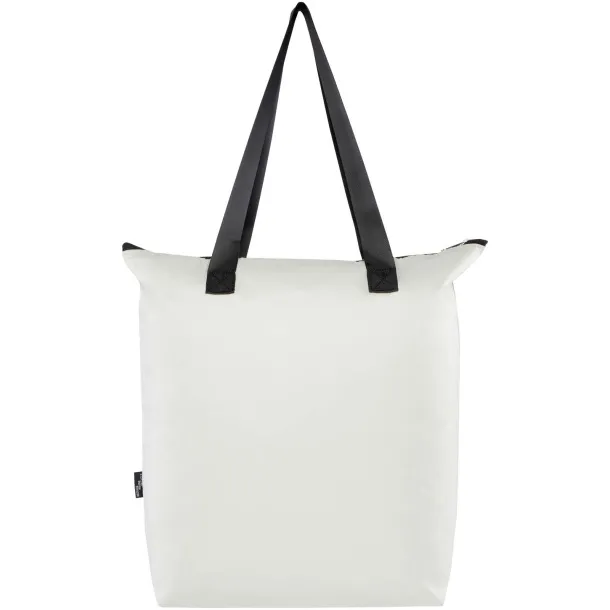 EcoFold RPET foldable tote cooler bag 15L Sandstone
