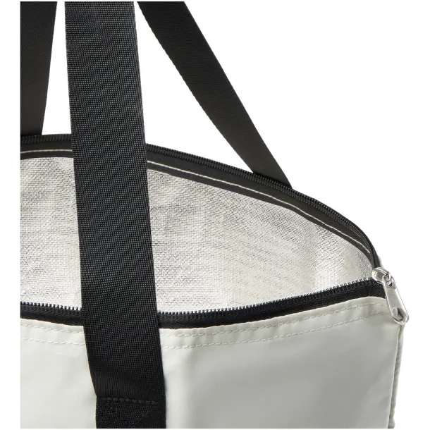 EcoFold RPET foldable tote cooler bag 15L Sandstone