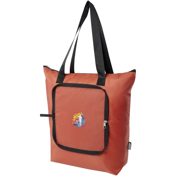 EcoFold RPET foldable tote cooler bag 15L Brick