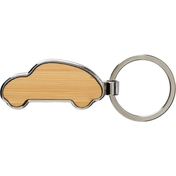 Keyring "car" brown