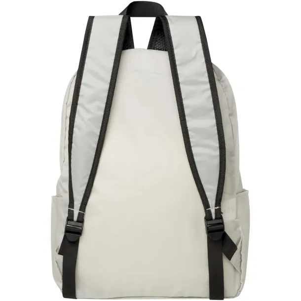 EcoFold RPET foldable backpack 15L Sandstone