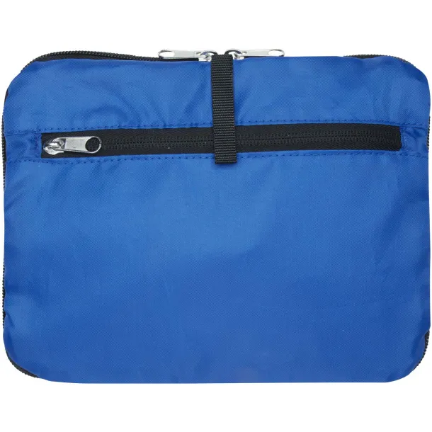 EcoFold RPET foldable backpack 15L Royal blue