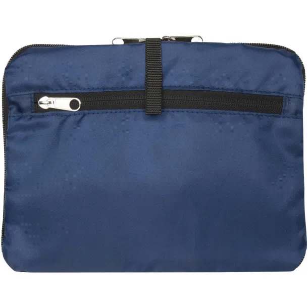 EcoFold RPET foldable backpack 15L Navy Blue