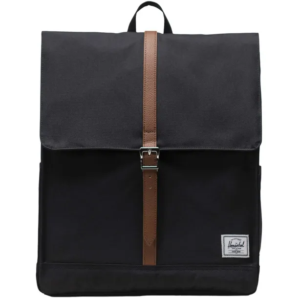 Herschel City recycled backpack 16L - Herschel Solid black